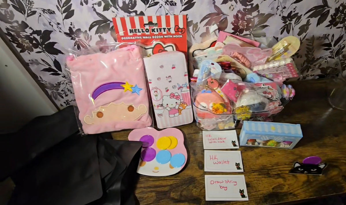 5 Sanrio color match mystery bags
